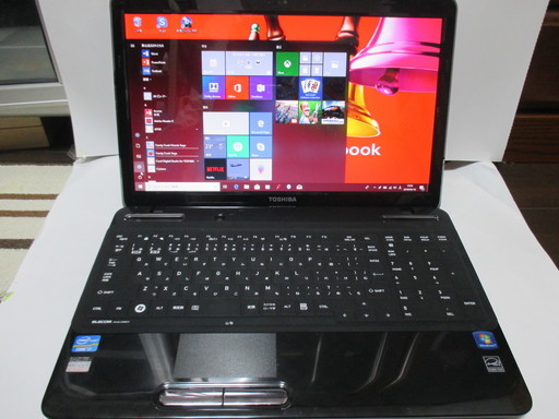 値下げしました【美品】東芝dynabook T451/57DB /４ＧＢ/500ＧＢ/Corei7/キーボードカバー付/リカバリー済 中古動作品です。