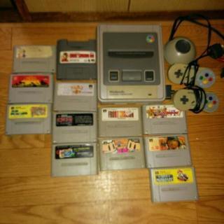 スーパーファミコン　本体+カセット