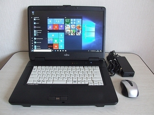 高速SSD120GB搭載 Fujitsu LIFEBOOK A540/A ノートパソコン　2