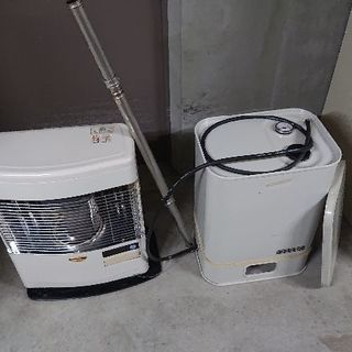 サンポットＦＦストーブ(灯油タンク・排気筒付き)