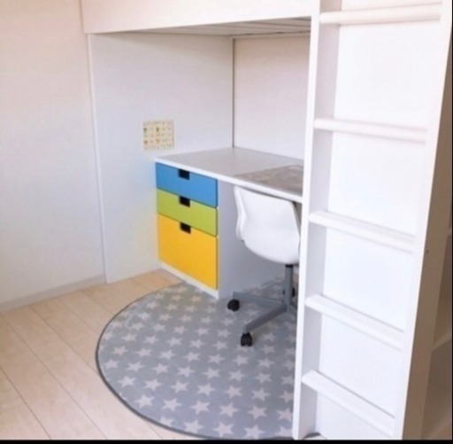 IKEA stuva  ロフトベッド 美品 組み立て済み 学習机 ベッド