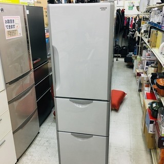 【6ヶ月間の保証付き】HITACHI　302L3ドア冷蔵庫【トレファク越谷店】