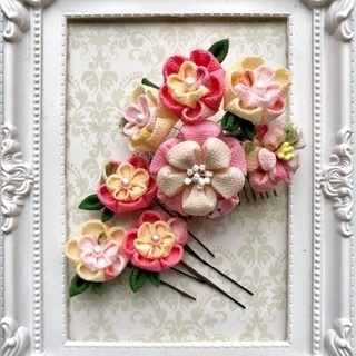 つまみ細工普及協会岐阜教室アトリエらいくの画像