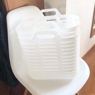 【廃盤品】無印良品 ランドリーバスケットの画像