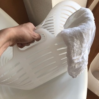 【廃盤品】無印良品 ランドリーバスケットの画像
