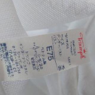 ブライダルインナー トリンプ E75の画像