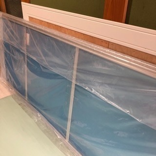 ウッドワン室内アルミ引き戸2枚　プロフ必読🙇‍♀️の画像