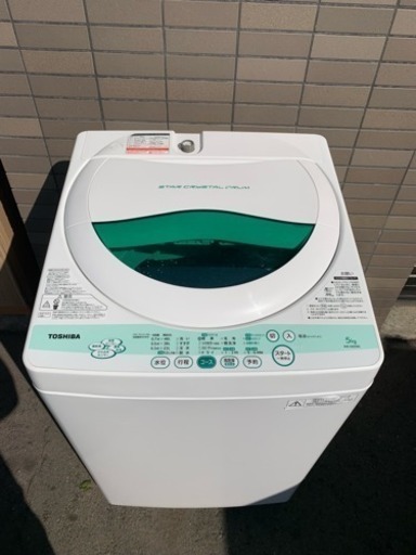 y471☆  PayPay対応！ 分解清掃済み！ 東芝 5.0kg 2011年製 全自動洗濯機 動作確認済み