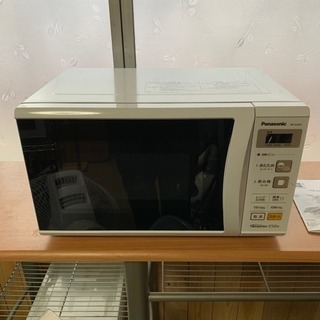 2297 パナソニック 単機能レンジ22L NE-E22A1-W 2018年製