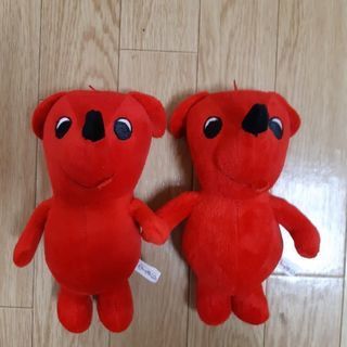 【ご成約】チーバ君 ぬいぐるみ２体セット
