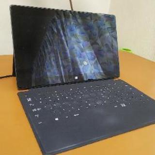 【値下げ】 Microsoft Surface RT 32bit 64GB(Windows 8.1RTライセンス認証)+純正タッチカバー(薄型キーボード)+MS Office2013プリインストール済み+純正AC電源アダプタ