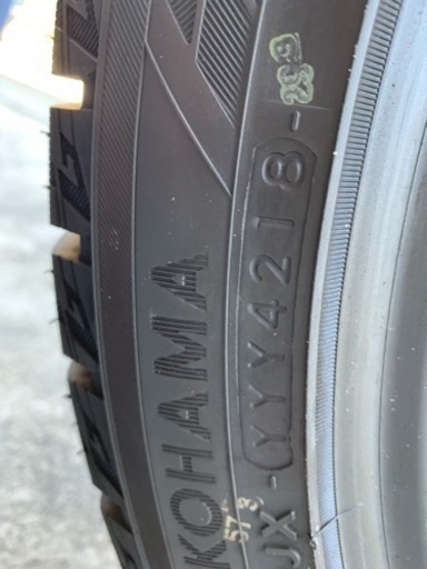 ほぼ新品 W205 メルセデス ベンツ 18インチ ヨコハマ アイスガード6