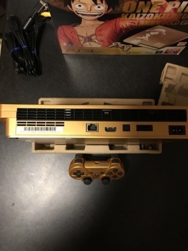 【美品】PS3本体 ワンピース 海賊無双 GOLD EDITION 海賊無双1.2.3付き