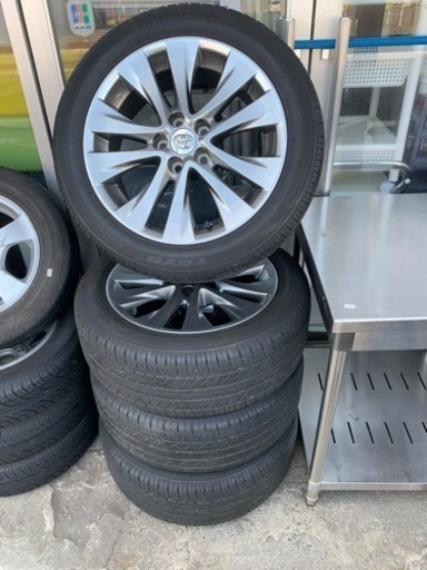美品　トヨタ　アルファード　ヴェルファイア　純正アルミ　４本セット　235/50 R18  予約中