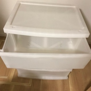 収納ケース（3段）あげます！