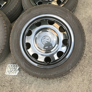 スズキ スペーシア ギア 純正 14インチ 純正ナット付属 中古4本 美品