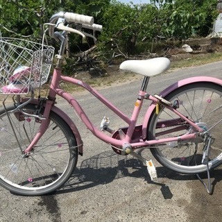 子供用自転車  20インチ  補助輪付き  管理番号51605