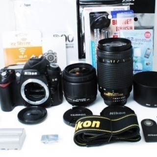 ★ぷう★WiFi転送★ Nikon D70sセット♪ ☆スマホに送れる一眼レフ☆WiFi ☆ Nikon D70sセット♪ - メルカリ