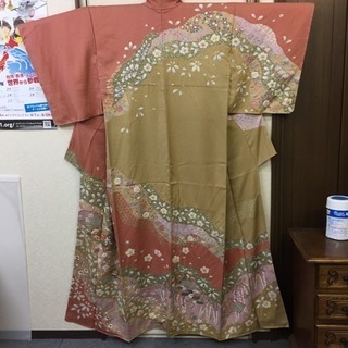 【訪問着 】丹後ちりめん 正絹 未使用品 C-95