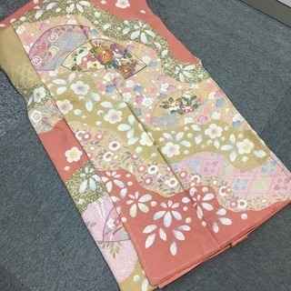 【訪問着 】丹後ちりめん 正絹 未使用品 C-95の画像