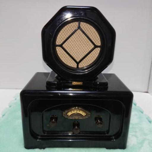 昭和レトロ ラジオ・ナショナル R-1 (中古品)