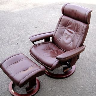 EKORNES エコーネス パーソナルチェア スツール付き リクライニング ソファ 椅子 回転椅子