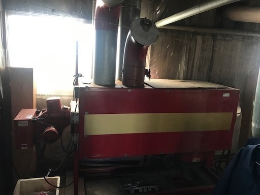 ネポン ハウスカオンキ HK-300TE 加温機 三相200V 50/60Hz ビニールハウス 暖房 重油 ヒーター 中古　引き取り限定