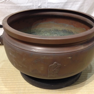 ■X323■大きい火鉢 昭和レトロ アンティーク 骨董品 