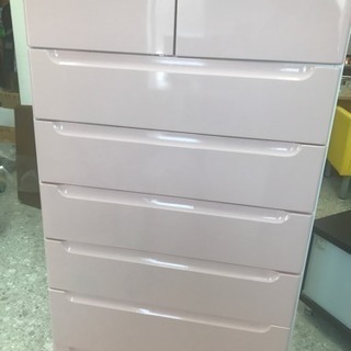 タンス ピンク6段