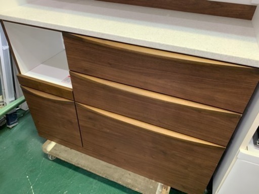堀田木工 レンジボード 幅1160 高さ1960 奥行500 中古