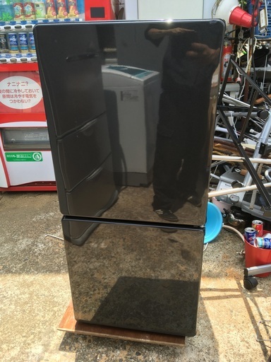 2017年製【中古】 U-ING ユーイング UR-F110H(K) 冷蔵庫 110L 2ドア