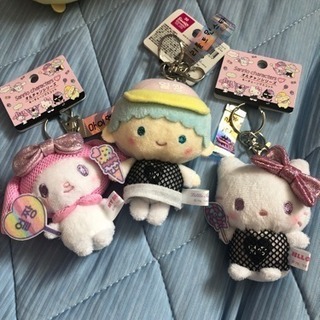 値下げ ぬいぐるみストラップ14点の画像