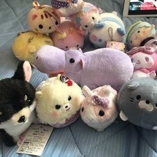 値下げ ぬいぐるみストラップ14点の画像