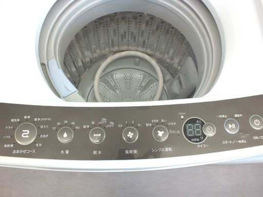 PayPay可 除菌クリーニング済み ハイアール 5.5Kg JW-C55A 2017年製 ￥18,800-