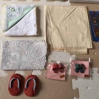 ハンカチ、小物など、まとめてセット販売の画像