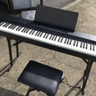 CASIO カシオ Privia PX-160 電子ピアノ 2016年製 黒 スタンド 椅子付き