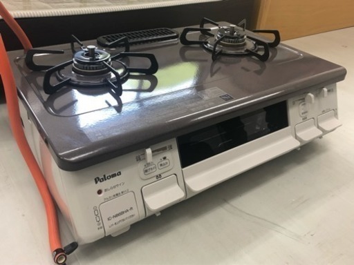 全品20％OFFキャンペーン第2弾【リサイクルサービス八光　田上店　安心の3か月保証　配達・設置OK】パロマ ガステーブル あじわざ 