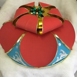 琉装花笠　中古Sサイズ（直径38ｃｍ）