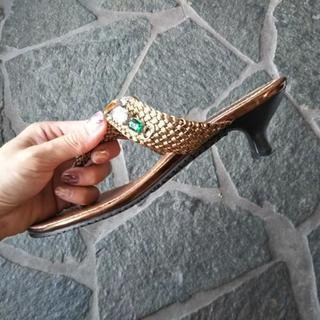 【まとめ割可】キラキラサンダル👡Ｓサイズの画像