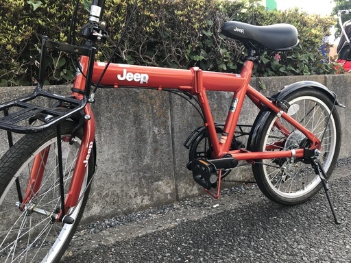折りたたみ自転車　Jeep　後輪20インチ