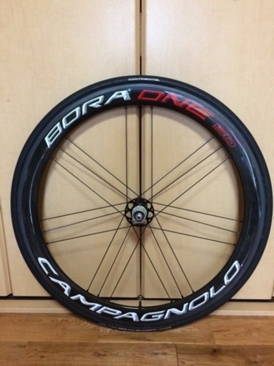 カンパニョーロ ボーラワン50 ワイドリム シマノ11速 コンチネンタル コンペティション付き
