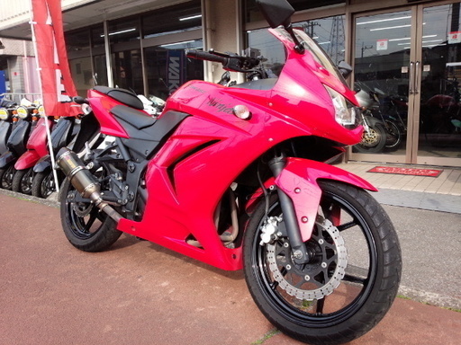 NO.2671　Ｎｉｎｊａ２５０Ｒ（ニンジャ２５０Ｒ） アクラポビッチマフラー付き　水冷４サイクル２気筒　ＦＩ車　レッド　☆彡