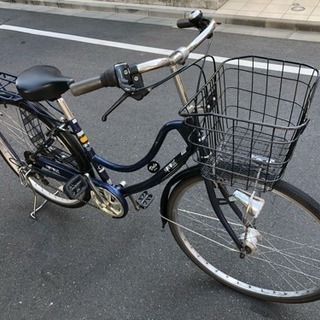 美品！サイクルスポットオリジナル 26インチ 6段 オートライト...