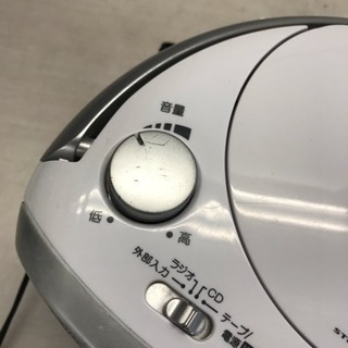 CDラジカセ ★78741 東芝 リモコン付の画像