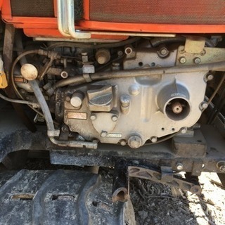 ハーベスタ改 運搬機 運搬車 ディーゼルエンジン 動作OKの画像
