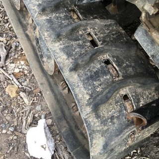 ハーベスタ改 運搬機 運搬車 ディーゼルエンジン 動作OKの画像