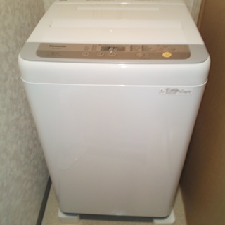 全自動洗濯機　パナソニック　5kg　NA-F50B11-S　取説...