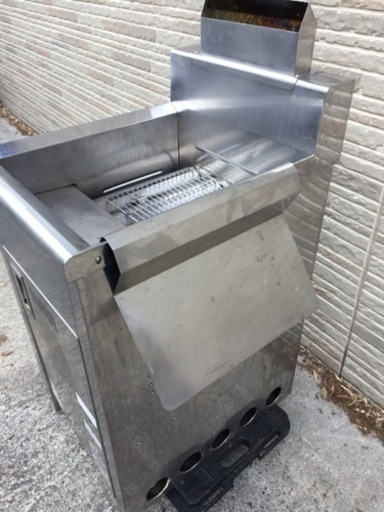 店舗厨房機器 フライヤー 都市ガス用 キタザワ 1050×600×450