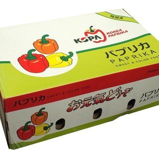 韓国産パプリカのこのタイプの箱がほしいです。