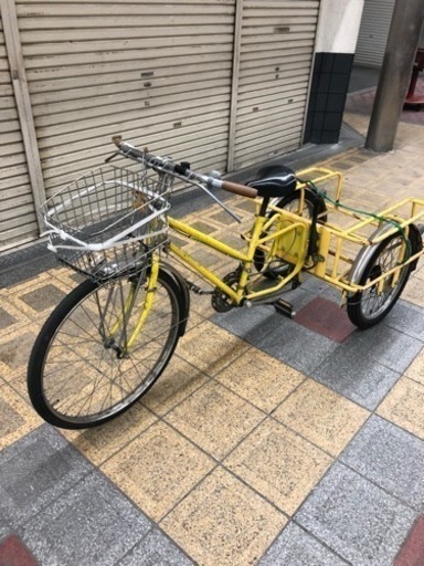 変速付き ウェルビー 三輪車 リヤーカー 希少 配達可能